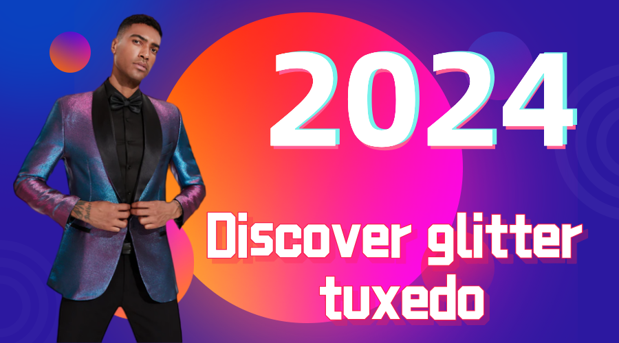 Discover glitter tuxedo - the new star of men's fashion Discover glitter tuxedo - the new star of men's fashion