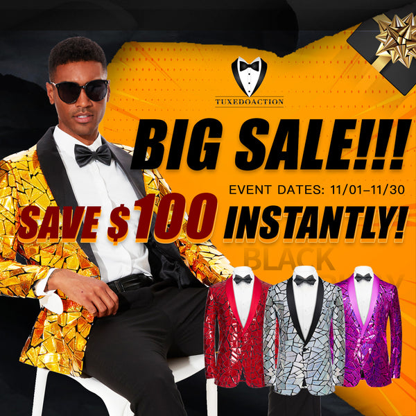 Tuxedo Action's Black Friday & Cyber Monday Sale – Save $100 Now