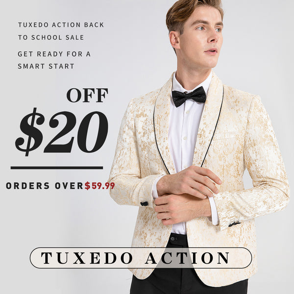 Elevate Your Back to School Style with Tuxedo Action's Exclusive Sale