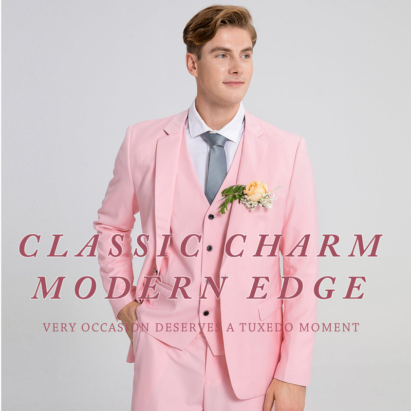 Embracing the Spirit of Barbie: Men's Pink Suits Redefined