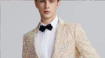 Tuxedo action leads the way in 2024: A guide to the mens sequin suit