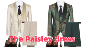 Discover the endless charm and classic reinvention of the men's paisley suit