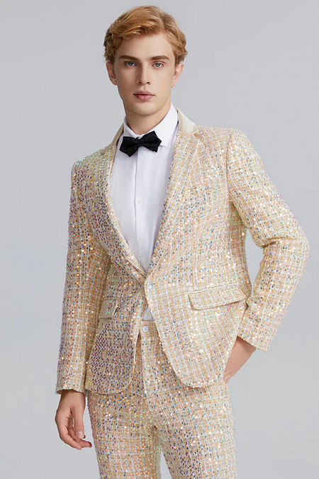 Men's Sequin Tuxedo & Suits