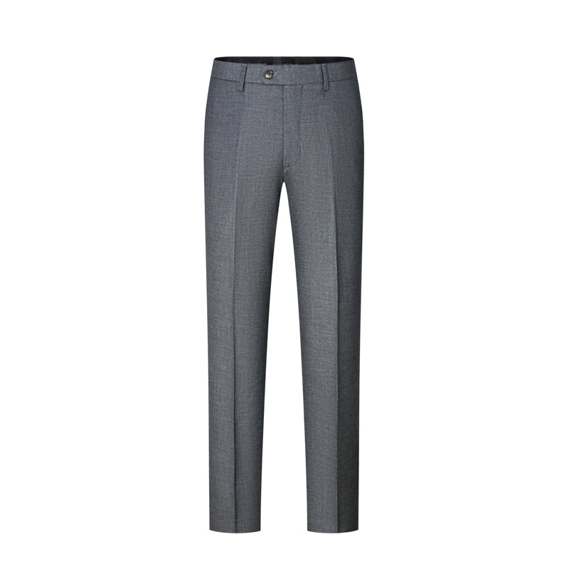 Plaid Grey Suit Pant