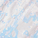 Men's Fashion Sequin White Pants