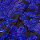 【Combinación Especial】Pantalones Azules con Bordado Brillante de Lujo para Hombre