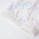 Men's Fashion Sequin White Pants