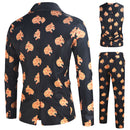 Men's Cheetah Print 3-Piece Suit