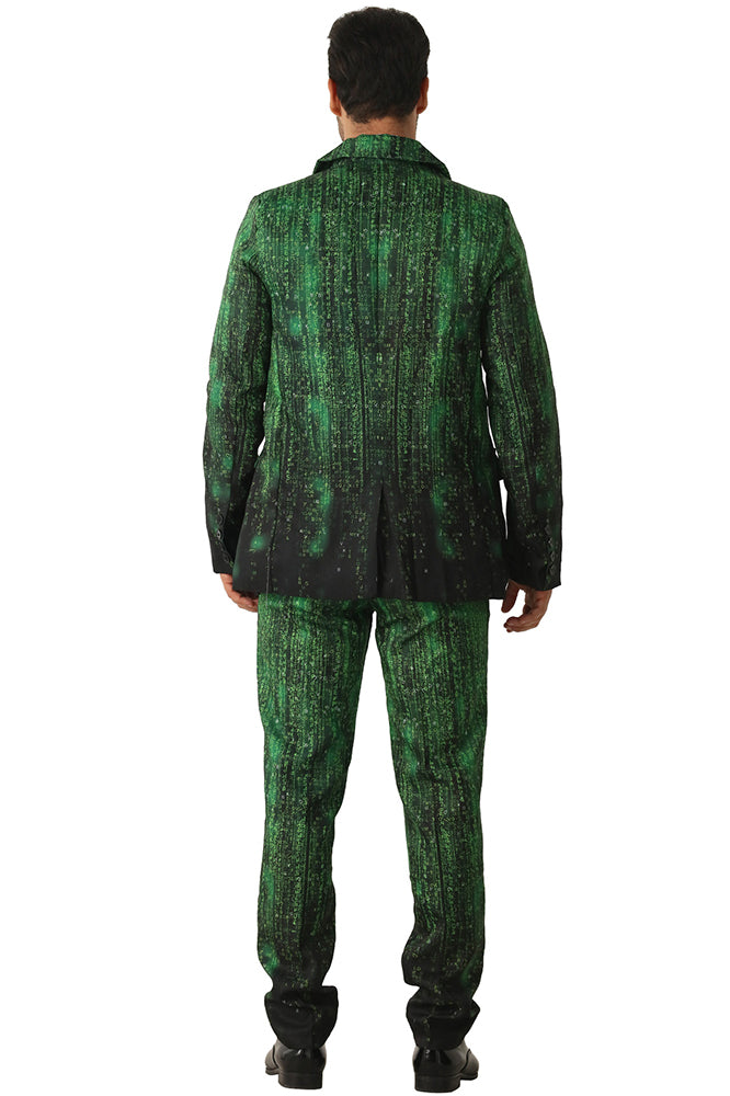 Green Eraspooky Party Suit back