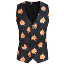 Men's Cheetah Print 3-Piece Suit