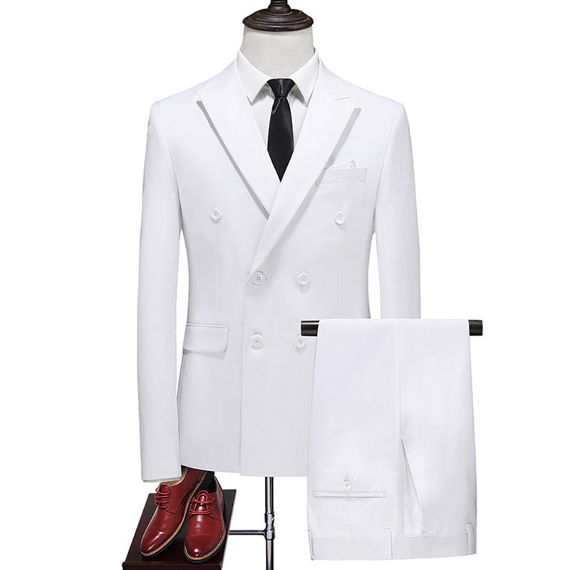 White Business Suit