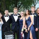 Men's Classic Sky Blue Bow Tie & Suspenders Set