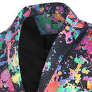 Traje negro de 3 piezas para fiesta de hombre