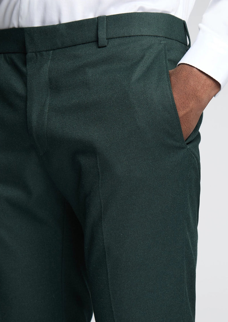Classic Dark Green Blazer Pants