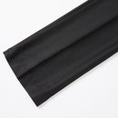 Men's  Black Double-Breasted Wedding Dress Groomsmen's Suit