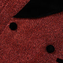 Starry Red Smoking Suit - 3