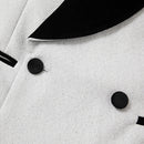 Starry Silver Smoking Suit - 2