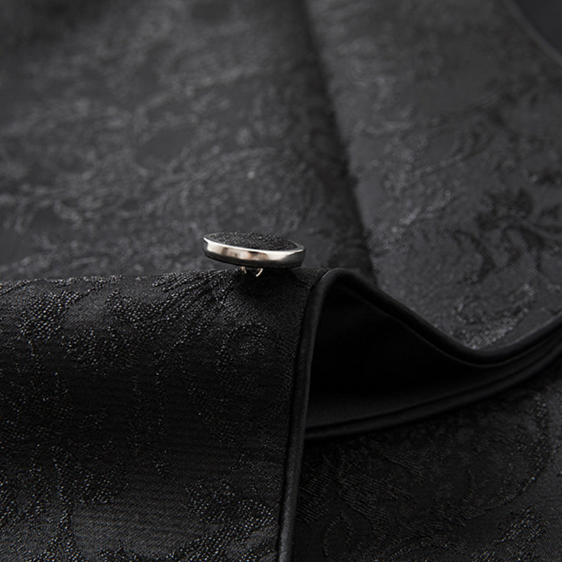 Damask Black Suit details - 1