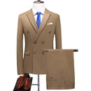 Classic Business Brown Suit