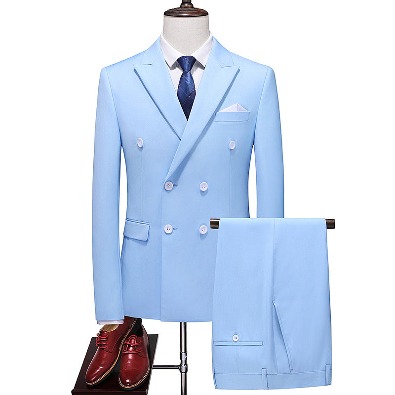 Classic Light Blue Suit