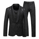 Black Wedding Suits details - 4