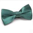 Men's Classic Green Bow Tie & Suspenders Set