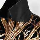 gold branch boy's black tuxedo - 10