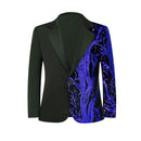 navy branch boy's black tuxedo - 4