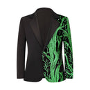 green branch boy's black tuxedo - 4