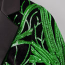 green branch boy's black tuxedo- 7