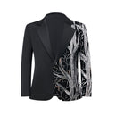 silver branch boy's black tuxedo - 5