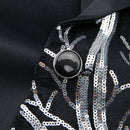 silver branch boy's black tuxedo - 13