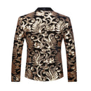 Robe 2 pièces noire à paillettes et fleurs pour garçon