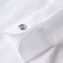 Costume 3 pièces rouge élégant à revers crantés pour garçon