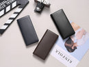 Slim Long Leather Wallet for Men – RFID Blocking