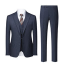 Dark Blue Texture Suit