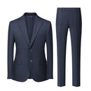 Dark Blue Texture Suit