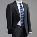 Stripe Gray Dark 3-piece Suit
