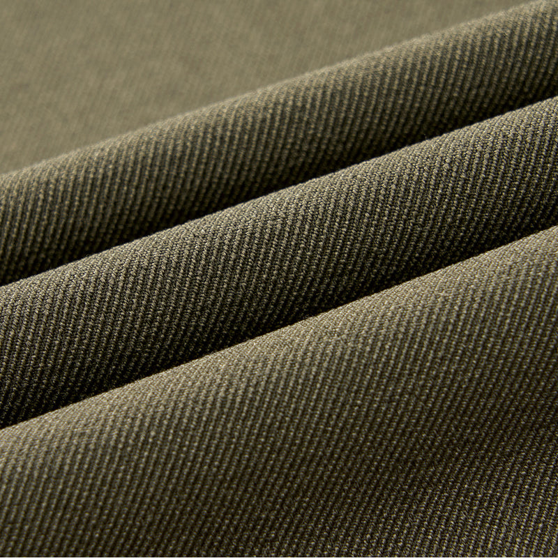 Men's Peak Lapel 3-piece Barge Collar Green  Suit