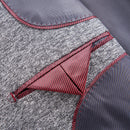 Wool Blend Gray Suit