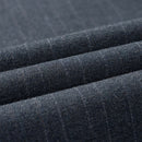 Men's 3-Piece Side Slit Dark Blue Suit