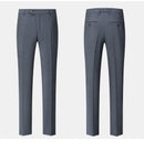 Men's 3-Piece Side Slit Dark Blue Suit