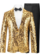 Paisley Gold Sequin Suit