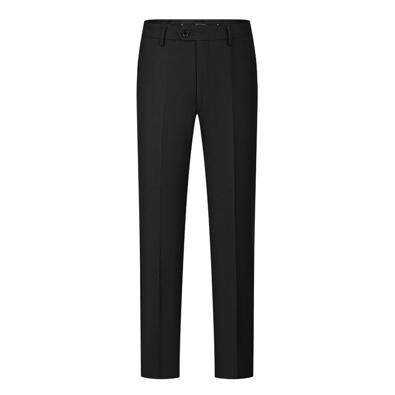  Floral Jacquard Black Tuxedo pants