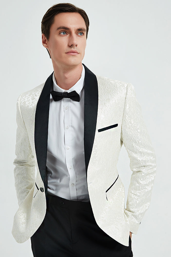 White Wedding Suit - 1