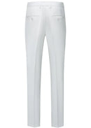 Chaqueta blanca de dos piezas con estampado de grafiti de estilo británico para hombre 