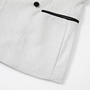 Starry Silver Smoking Suit - 4