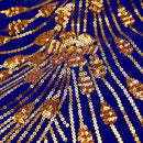 Golden Falling Stars Blue Jacket - 2