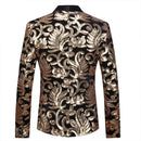 Sequin Tuxedo Jacket back