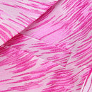 Chaqueta de esmoquin de jacquard con plumas rosadas para hombre